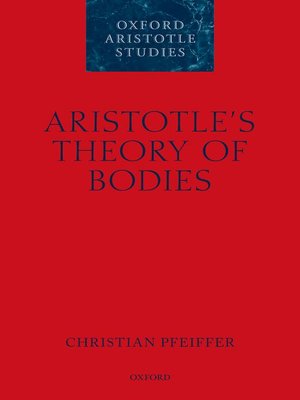cover image of Aristotle's Theory of Bodies